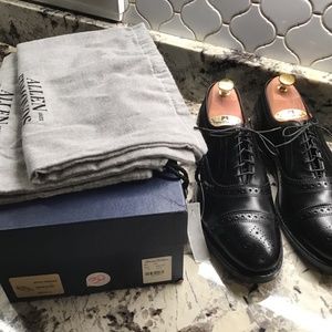 Brooks Brothers Cap Toe by Allen Edmonds 8.5 D Blk